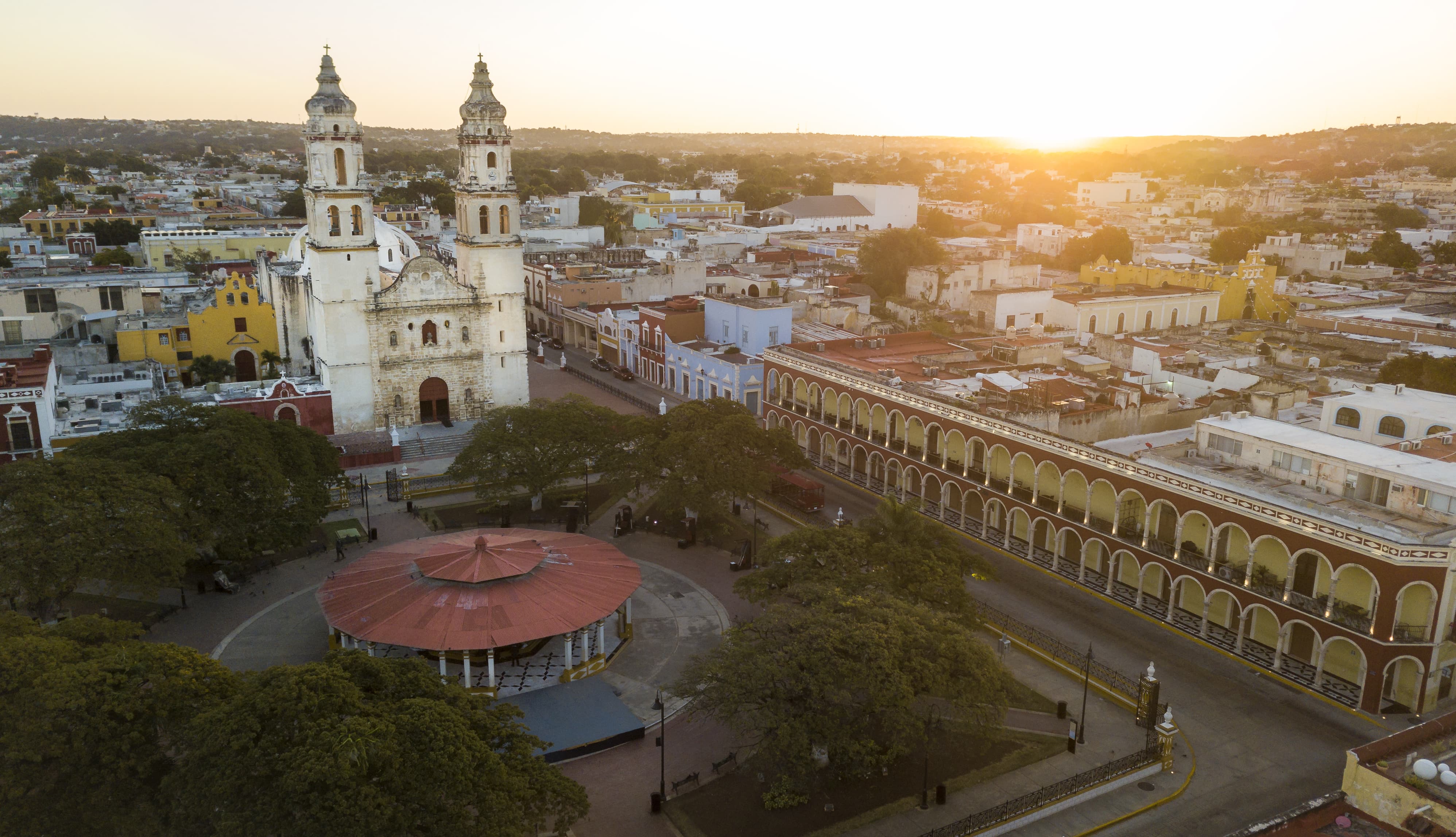 Parque Principal San Francisco de Campeche